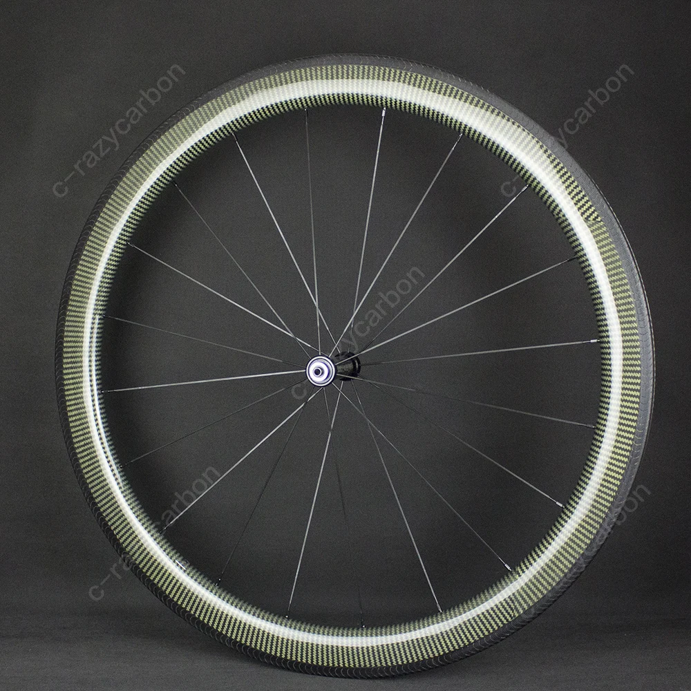 

Showstopper Brake Track Kevlar Aerodynamic Performance 700C Road Carbon Wheels With R36 Carbon Hubs Free Shipping