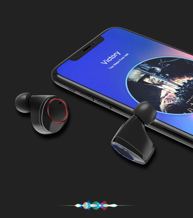 X11 беспроводная Bluetooth гарнитура IPX7 Водонепроницаемая Bluetooth 5,0 с 3500 мАч зарядный чехол TWS Bluetooth наушники