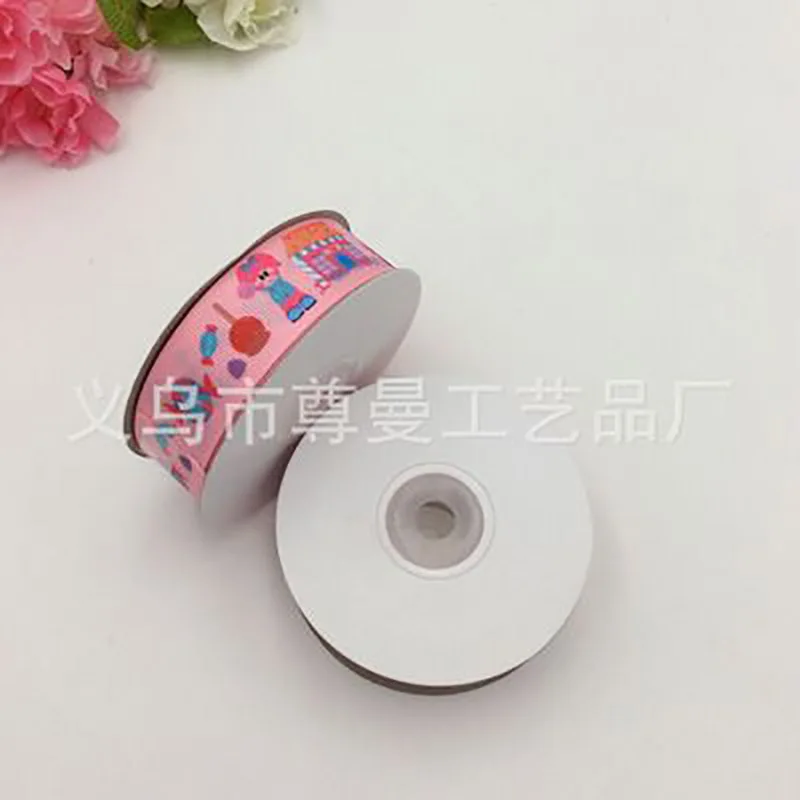 Cartoon Pattern Single-Sided Printing DIY Digital Thermal Transfer Sublimation Whorl With Ribbon Gift Wrapping Tape |