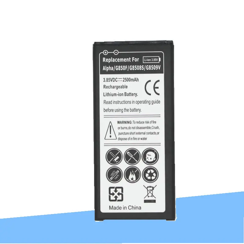 ISkyamS 1x2500 мАч EB BG850BBC аккумулятор + универсальное зарядное устройство для Samsung Galaxy