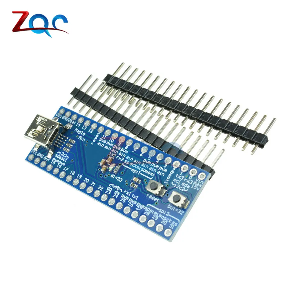 Флэш память Mini USB STM32F103RCBT6 Maple 32 ARM Cortex M3 3 В 72 МГц КБ для Arduino с SPI/I2C USART 34Pin|module for