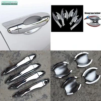 door handle bowl cover abs outside handle cover for exterior car car accessories car styling fit for jac s5 2013 2019