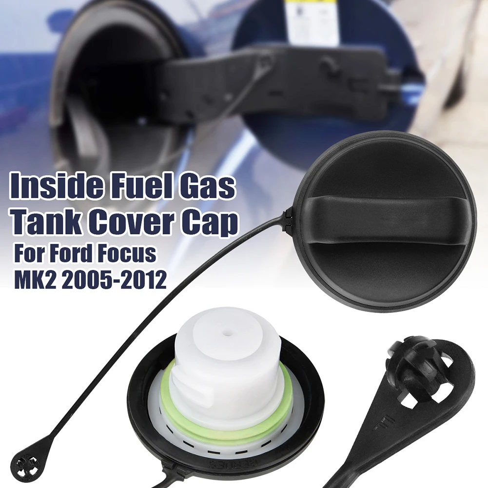 Inside Inner Fuel Gas Oil Tank Cap Cover for Ford Focus MK2 2005 2006 2007-2012