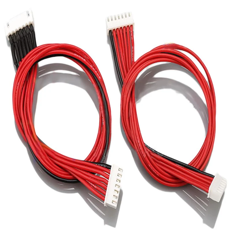 Зарядное устройство для батарей Lipo силиконовый кабель удлинитель 2S 3Pin 3S 4Pin 4S 5Pin 6S