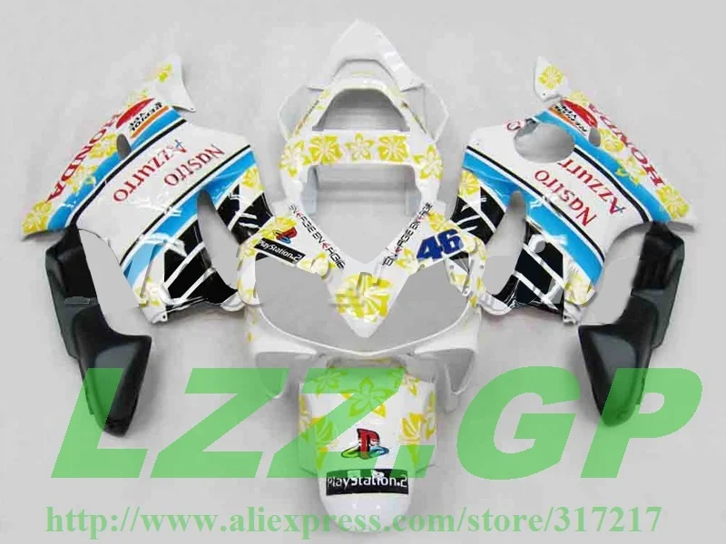 

Injection fairing kits for Honda CBR600 F4i 01 02 03 CBR600 01 02 03 CBR600 F4i 2001 2002 2003 F4i fairings parts Yellow flowers