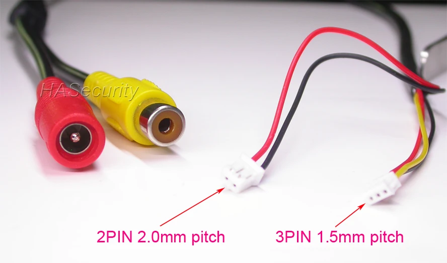 Разъем RCA + DC 3PIN (шаг 1 5 мм) 2PIN 2 0 для установки модуля фотоплаты в сборе длиной около