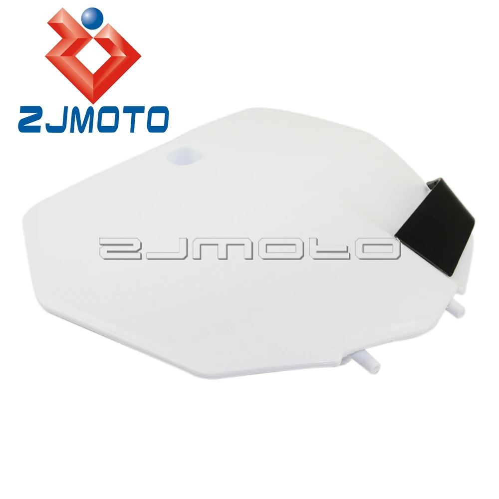 ZJMOTO Мотокросс спереди имя номерной знак для 350 SX-F 250 SX 2013-15 Dirt Bike Enduro MX белый |