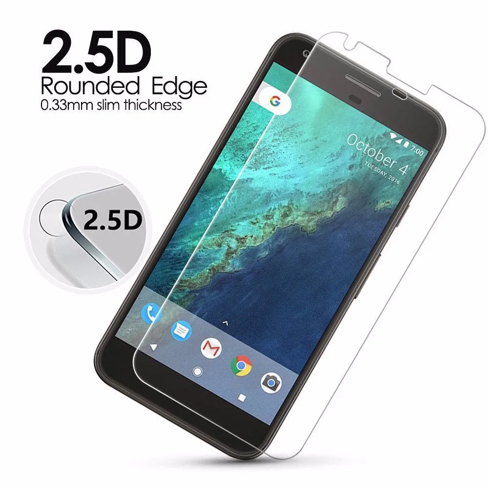 Закаленное стекло 9H 0 3 мм 2.5D Премиум пленка для Google Pixel XL 2 2XL 3XL Защитная