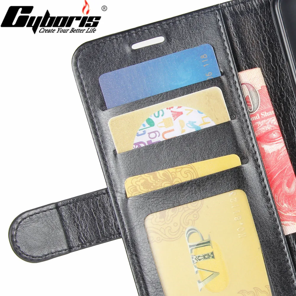 CYBORIS For Wiko Lenny Jerry Tommy 3 5 Flip PU Leather Cases Wallet stands View 2 Pro Lite Max Go Coque Phone Bag | Мобильные