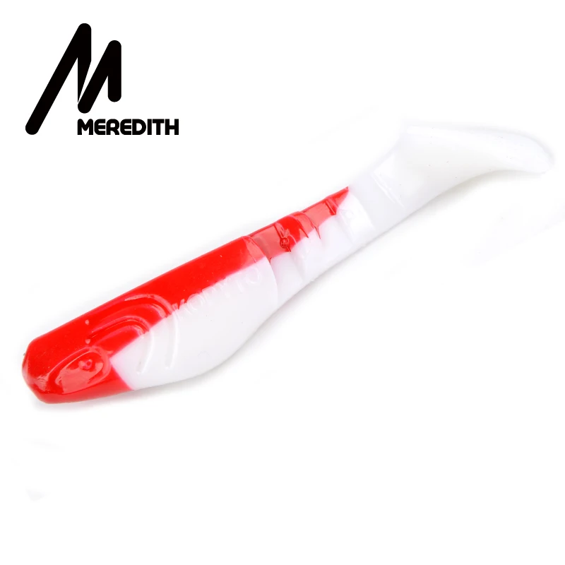 Силиконовые приманки для рыбалки MEREDITH, Релакс, копыто, 8,5 см, 6,8 г, 8 шт. в наборе, 3 снасти для хищников, мягкие пластиковые джиг-головки, приманки для ловли щуки