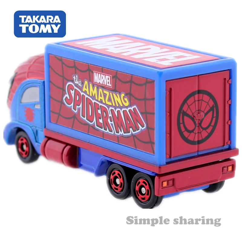 Takara Tomy машинок пиксара и Disney с героями комиксов Марвел мелодия модель грузовика