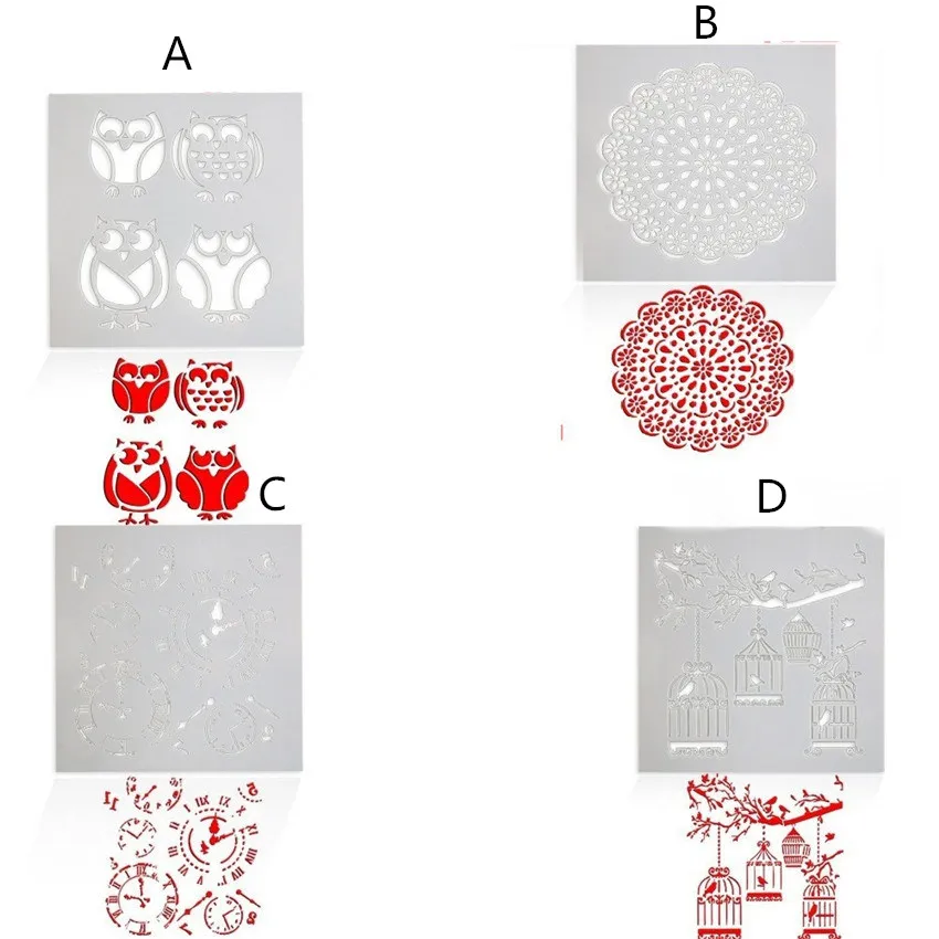 Wedding mold shield DIY cake scrapbook stencils hollow Embellishments printing lace ruler Valentine's Day