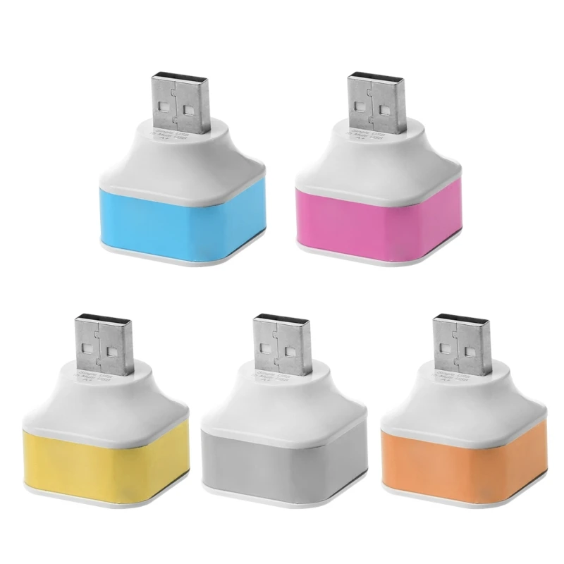 Мини 3 портовый USB 2 0 концентратор переходник разветвитель расширения для ПК
