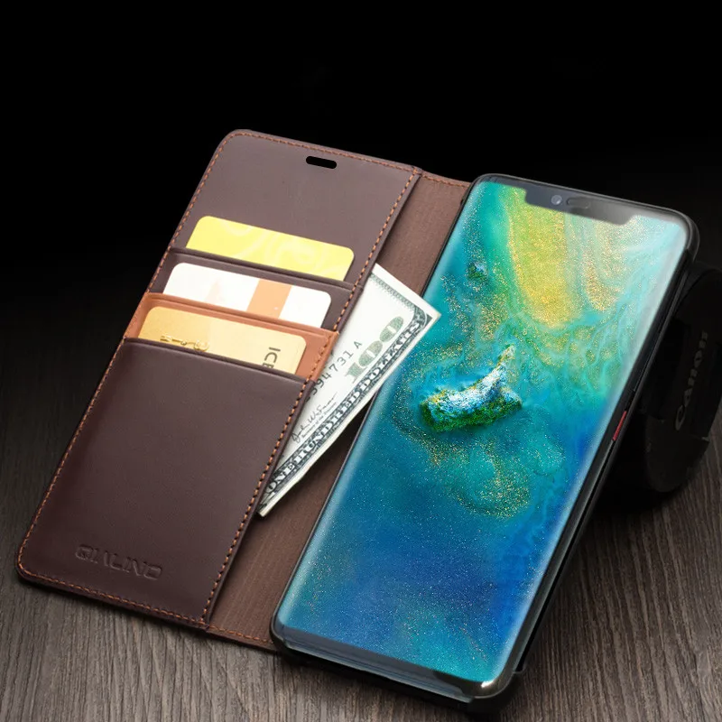 Чехол ручной работы из натуральной кожи для huawei mate 20 Pro чехол Ультратонкий карта слот сумка откидная крышка для huawei mate 20 Pro 20 X крышка