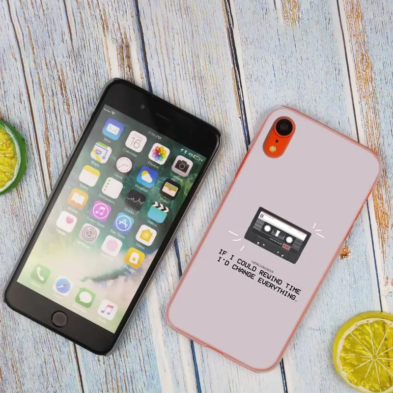13 причин почему netflix Горячая Мода Прозрачный жесткий чехол для телефона iPhone X XS Max