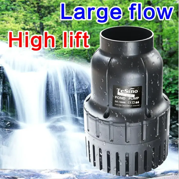DZ series large flow fishpond pump Power-saving filter circulating wat pump for outdoor fish pond Fish pond submersible pump - Цвет: DZ-55000