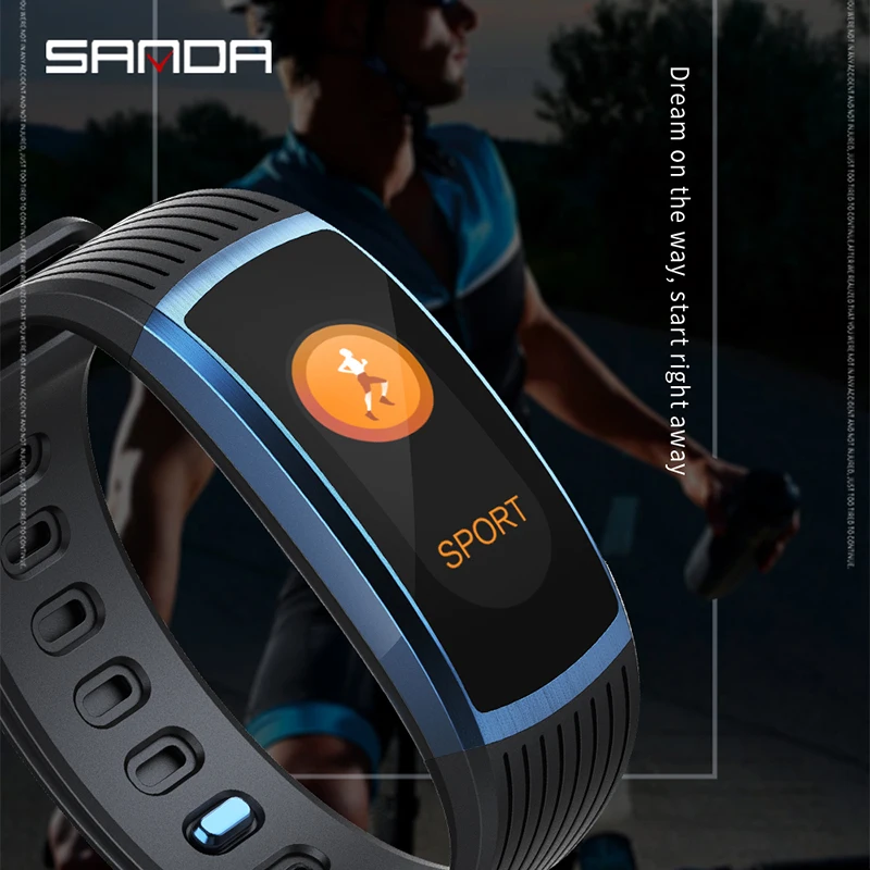 Спортивные Фитнес Смарт-часы для женщин смарт-браслет Bluetooth монитор сердечного