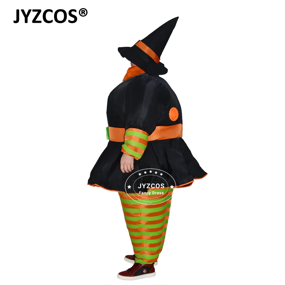 JYZCOS надувной костюм ведьмы для взрослых костюмы на Хэллоуин женщин Пурим