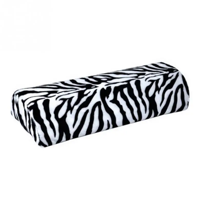 Zebra pattern 10 цветов, мягкие подставки для рук, подставки для рук, моющиеся, ручная Подушка, губка, держатель для подушек, для дизайна ногтей, маленькие маникюрные подставки для рук, подушка - Цвет: Zebra pattern