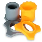 Проводнойбеспроводной микрофон, мягкий силиконовый нескользящий чехол для микрофона, нескользящее основание, нескользящее кольцо, замена KTV, кольцо с защитой от падения