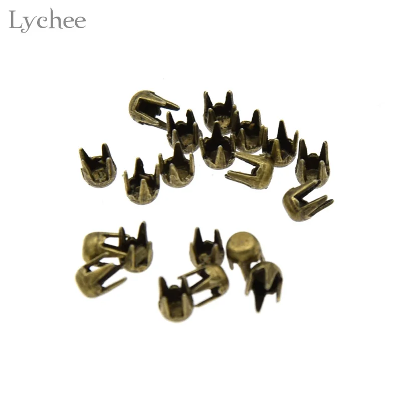 Lychee 20 шт. Мини Круглая заклепка Кукла Одежда заклепки DIY Ручная работа|rivet diy|round