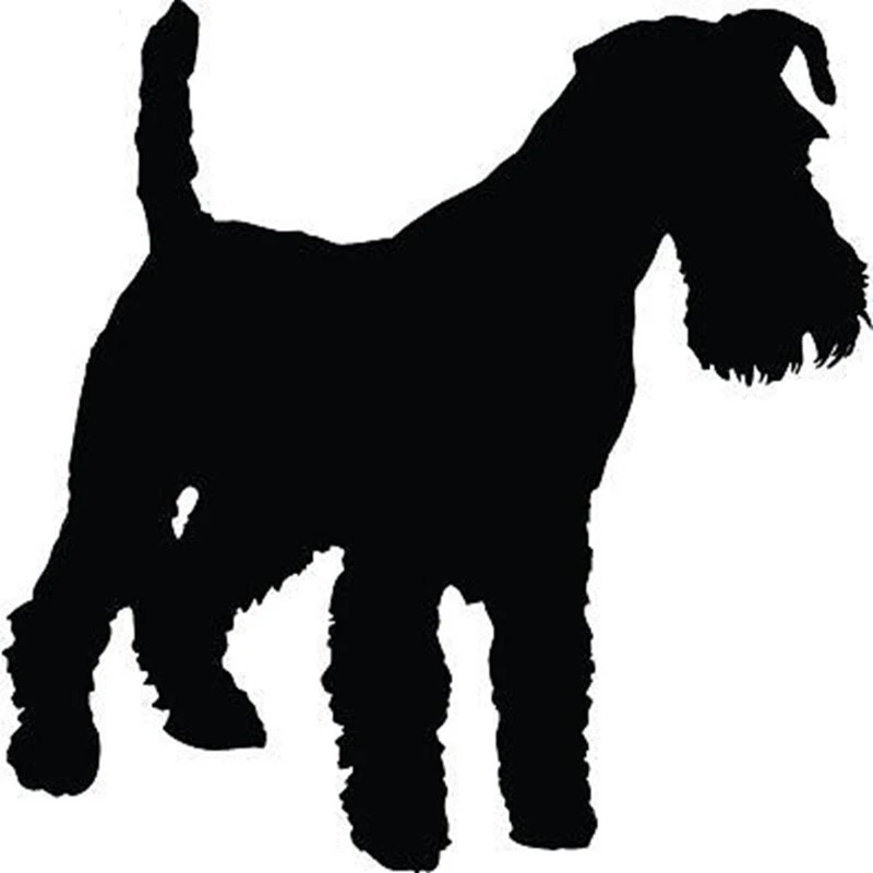 SCHNAUZER SILHOUETTE стикер Автомобильный бампер высокого качества 10 см x см|stickers stickers|stickers silhouettestickers car bumper sticker |