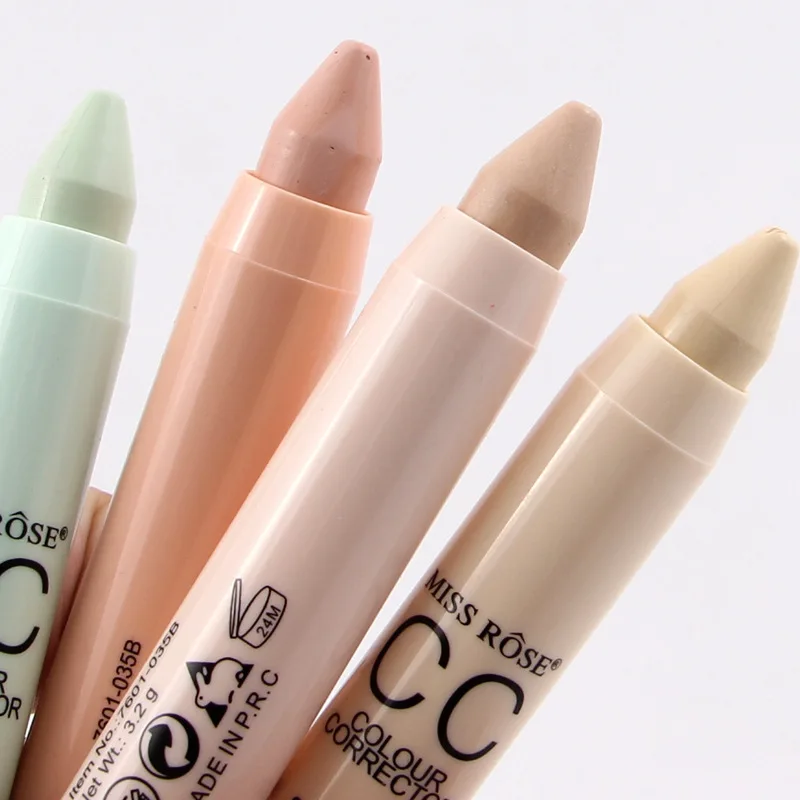 MISS ROSE 4 цвета CC коррекция карандаш темный тон Крем трубка косметический макияж