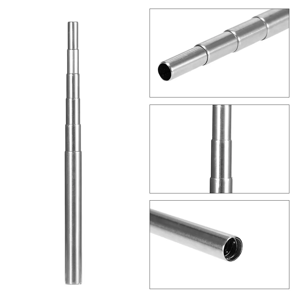 Новая портативная трубка из нержавеющей стали для выжигания уличный складной