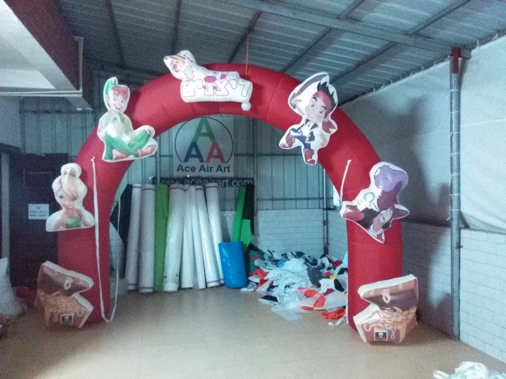 Индивидуальные арка для вечеринок надувные анимационные персонажи Арка с модели