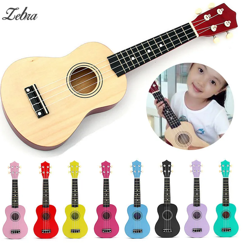 Укулеле 21 дюйм сопрано бас укулеле из липы акустическая 4 нейлоновые струны