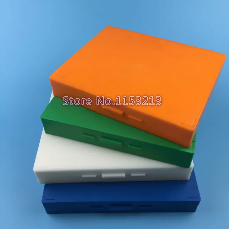 10 шт./лот коробка для микроскопа био-ломтиков биологическая патология