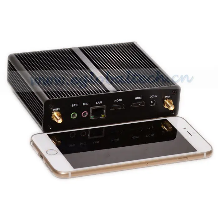 Низкая Стоимость Сети Компьютер с Intel Celeron N2810 Fanless BayTrail Мини PC USB/2.0 VGA HDMI RJ45 UMPC 4 Г RAM