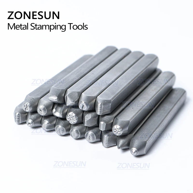 ZONESUN 20 шт. изготовленные на заказ ювелирные изделия металлические марки цветок