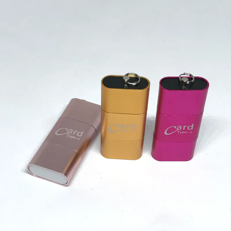 Высокое качество! Кардридер Mini Typ C USB Micro SD OTG адаптер micro кардридер tf|Карты памяти| |