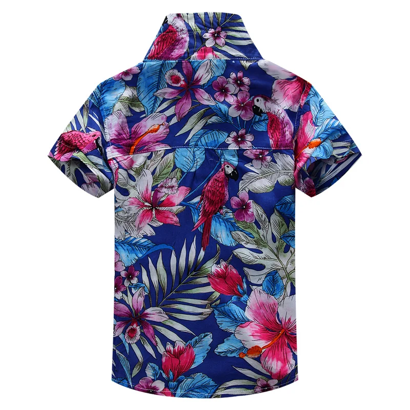 Гавайская рубашка для мальчиков 100% хлопок T1504|shirts for boys|aloha shirthawaiian shirts boys |