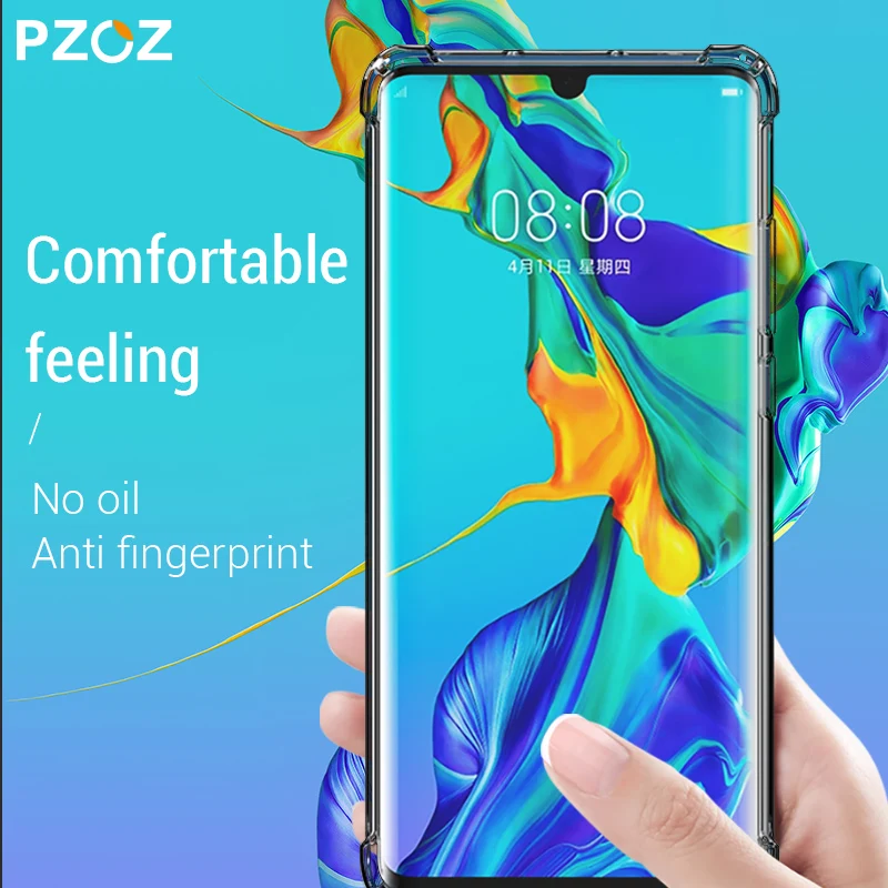 Чехол PZOZ для huawei mate 20 lite 10 p30 pro силиконовый защитный чехол honor 8x max 10|silicone cover|huawei
