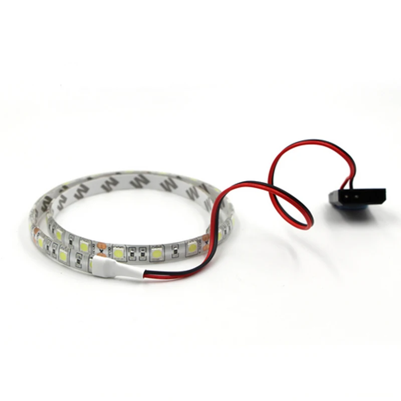5050 smd гибкий светодиодный свет 12 В DC Фон компьютерный корпус для ПК клейкая лента свет водонепроницаемый DC 12 В белый, черный, pcb