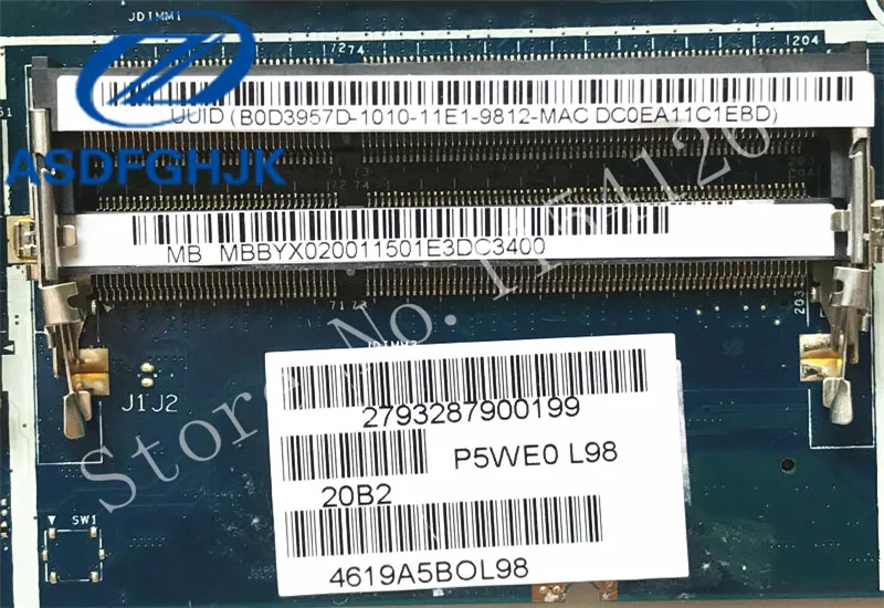 laptop motherboard LA-6901P for ACER FOR Aspire 5750G MBBYX02001 P5WE0 HM65 GT630M 2GB 100% Fully tested | Компьютеры и офис