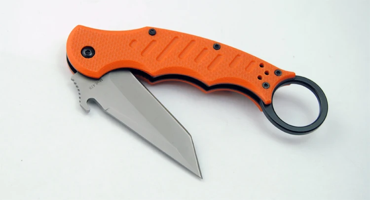 Складной нож FBIQQ karambit Дарт 5CR13 лезвие 60HRC тактический для кемпинга уличный нож|knife