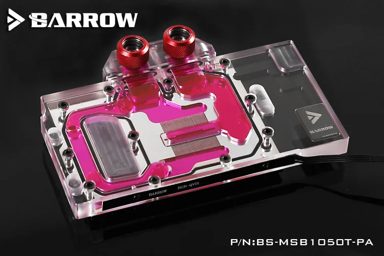 Barrow GPU водяной блок для MSI GTX1050Ti/1050 радиатор охлаждения воды|gpu water block|water blockgpu |