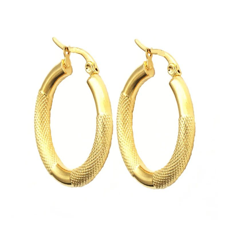 Small Hoop Earrings Women Circle Men High Polish Stainless Steel Round Jewelry women Earings | Украшения и аксессуары