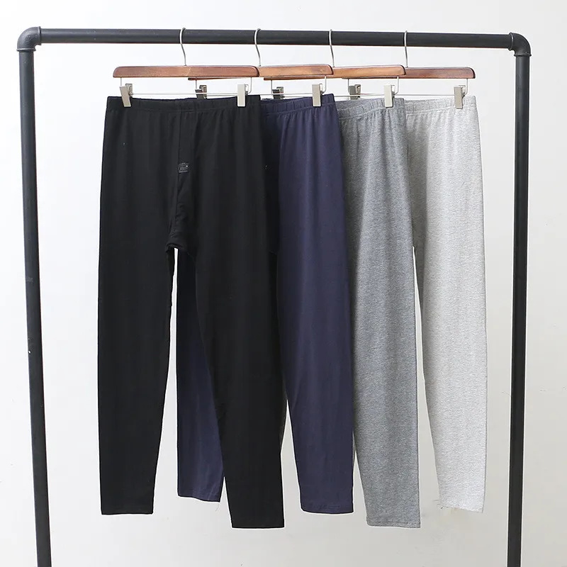 Новинка пижама мужские хлопковые Пижамные штаны из модала одежда для сна на