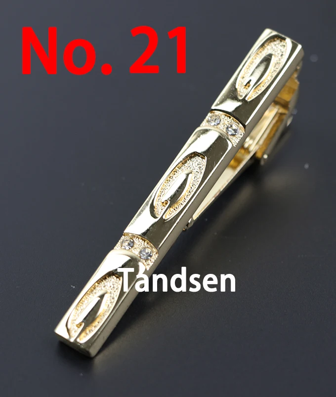 Модная застежка Свадебный подарок стильный зажим для галстука булавка галстук простой зажим серебряный золотой драгоценный камень мужские металлические зажимы для галстука
