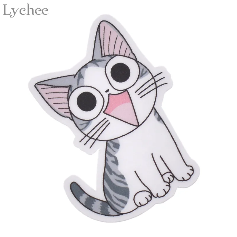 Наклейка для скрапбукинга Lychee Life Sweet Cat мультяшное фото украшение альбомов DIY