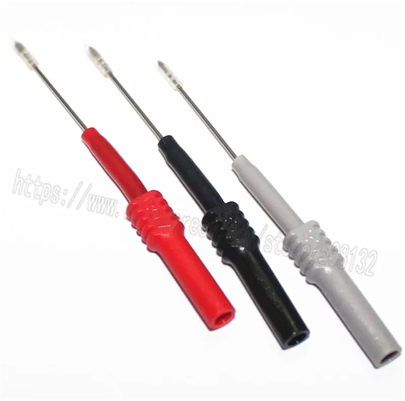 4 мм гнездо типа банан гибкая игла для пирсинга неразрушающая силиконовая