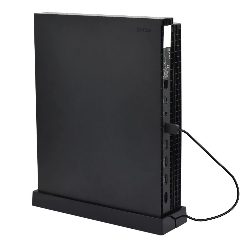 Вертикальная подставка с охлаждающим вентилятором для Xbox One X usb портом|Подставки