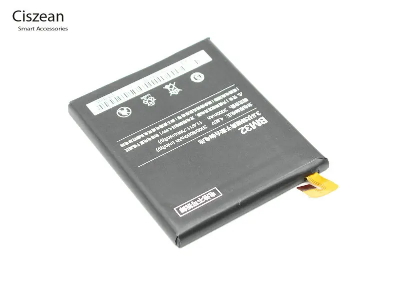 Ciszean 3 шт./лот высокая емкость BM 32/BM32 3000 мАч/11.4Wh сменная батарея для телефона Xiaomi Xiao