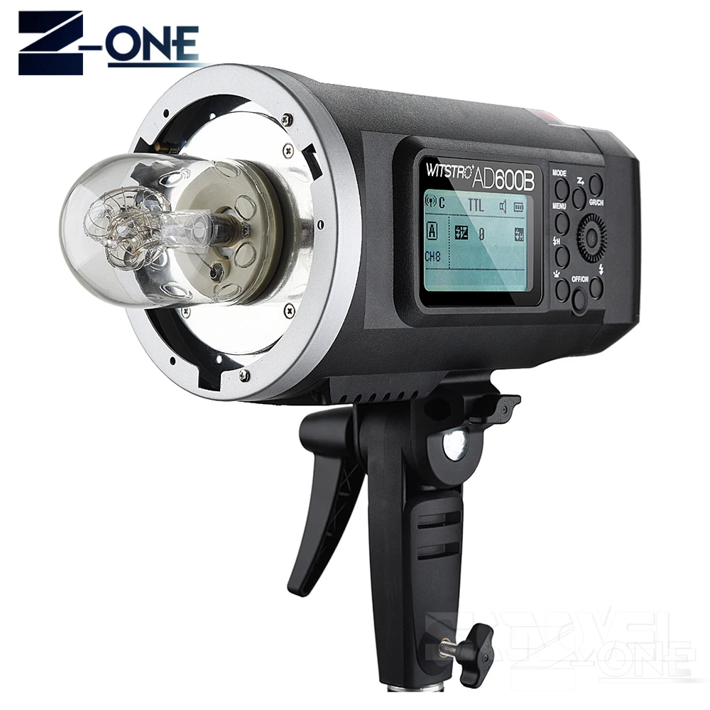 Godox AD600B TTL GN87 HSS 1/8000s 2 4G Беспроводная система X стробоскопическая вспышка Поддержка
