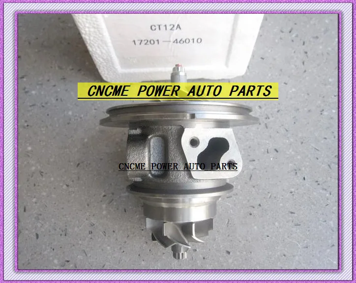 Турбокомпрессор CHRA CT12A 17208 46010 17201 Для TOYOTA Lexus Soara Supra 90 1JZ GTE 1JZGTE л|turbo cartridge|cartridge turboturbo