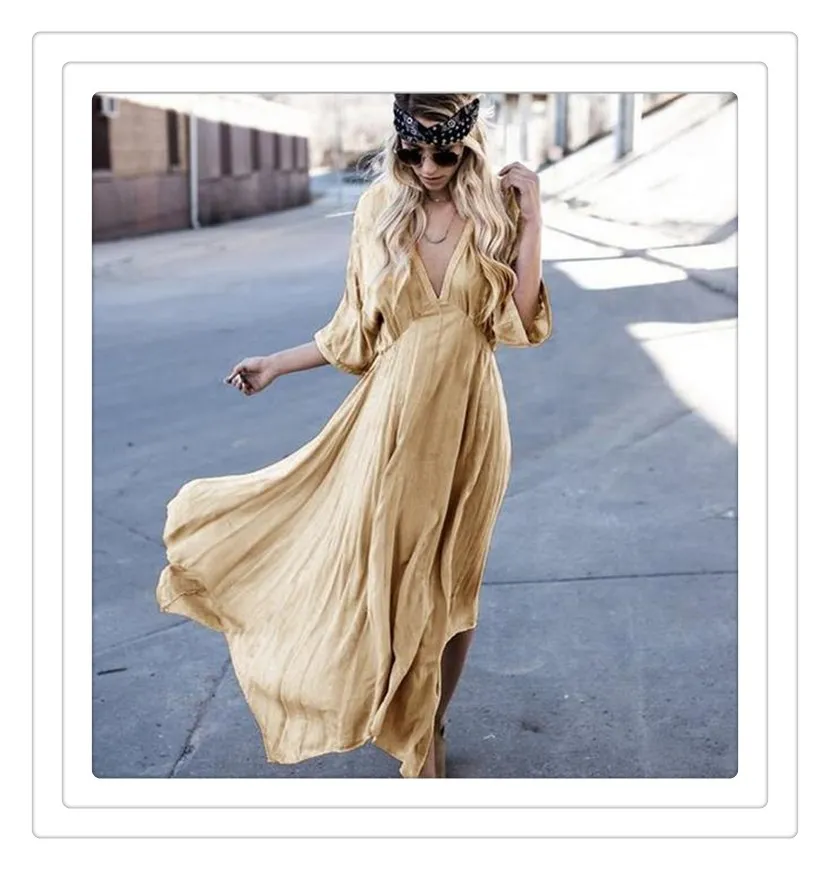 2018 модное женское летнее платье с высокой талией свободное Легкое Тонкое Платье